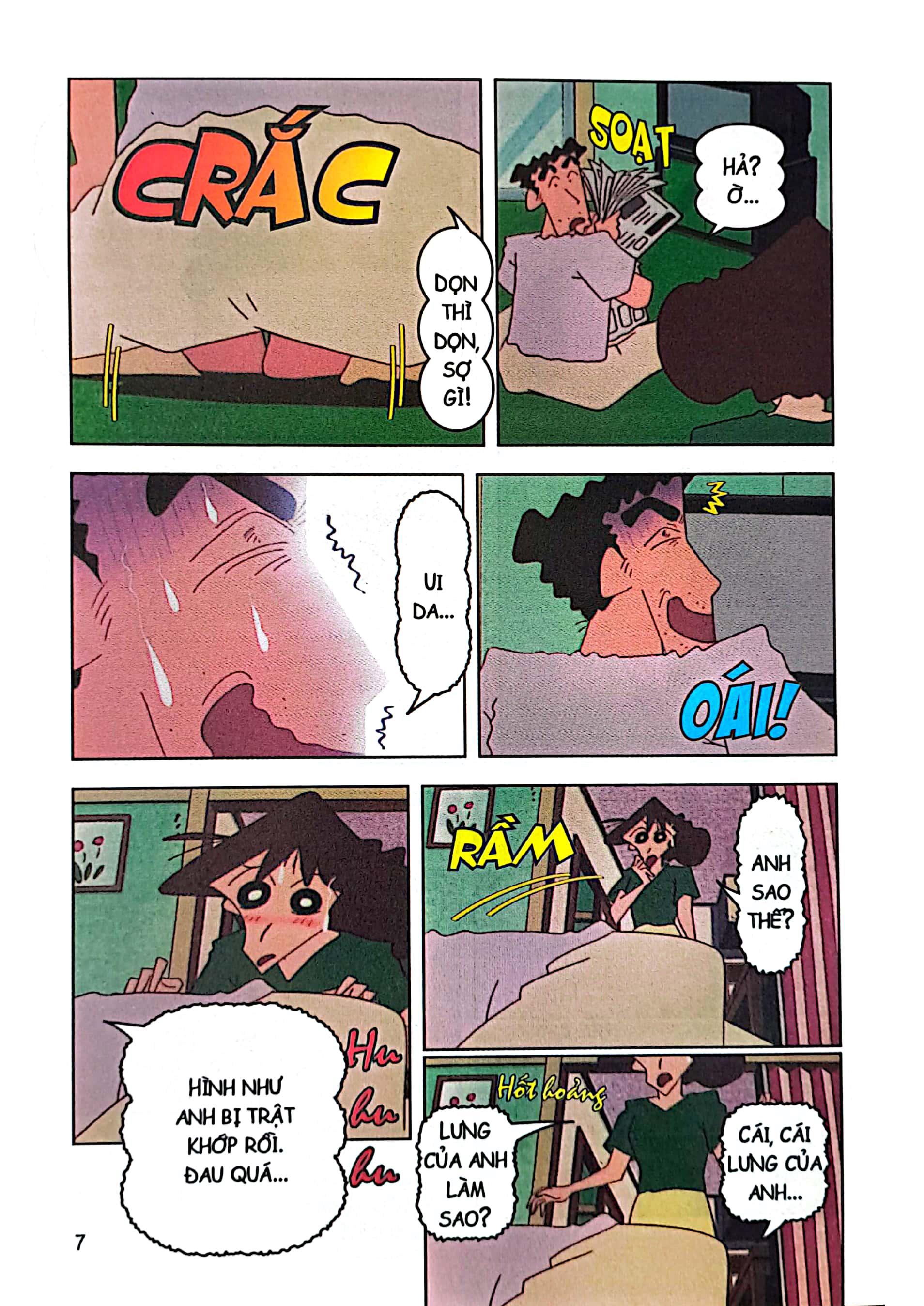 bộ shin - cậu bé bút chì - phiên bản hoạt hình màu - tập 35 - himawari dỗi mẹ (tái bản 2023)