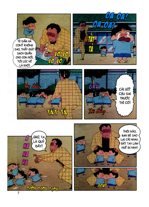 bộ shin - cậu bé bút chì - phiên bản hoạt hình màu - tập 36 - người bạn chính nghĩa- siêu nhân hiệu trưởng! (tái bản 2023)