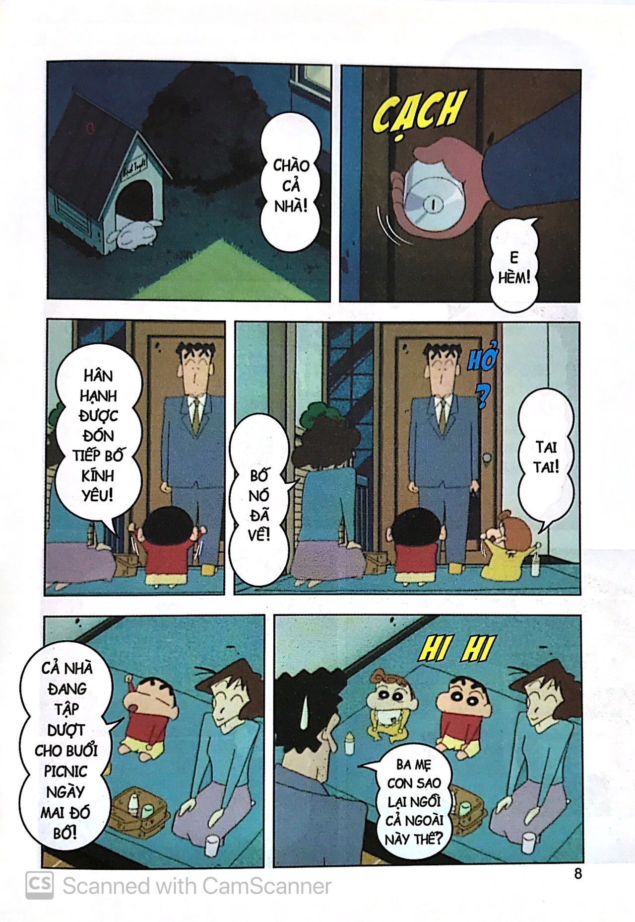 Bo
						
										
										Shin - Cau Be But Chi - Phien Ban Hoat Hinh Mau - Tap 37 - Cuoc Picnic Song Con! (Tai Ban 2025)