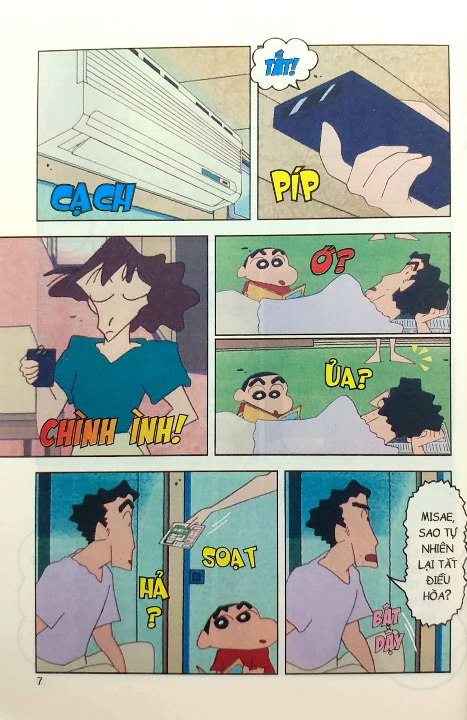 bộ shin - cậu bé bút chì - phiên bản hoạt hình màu - tập 38 - nene không bình thường (tái bản 2023)