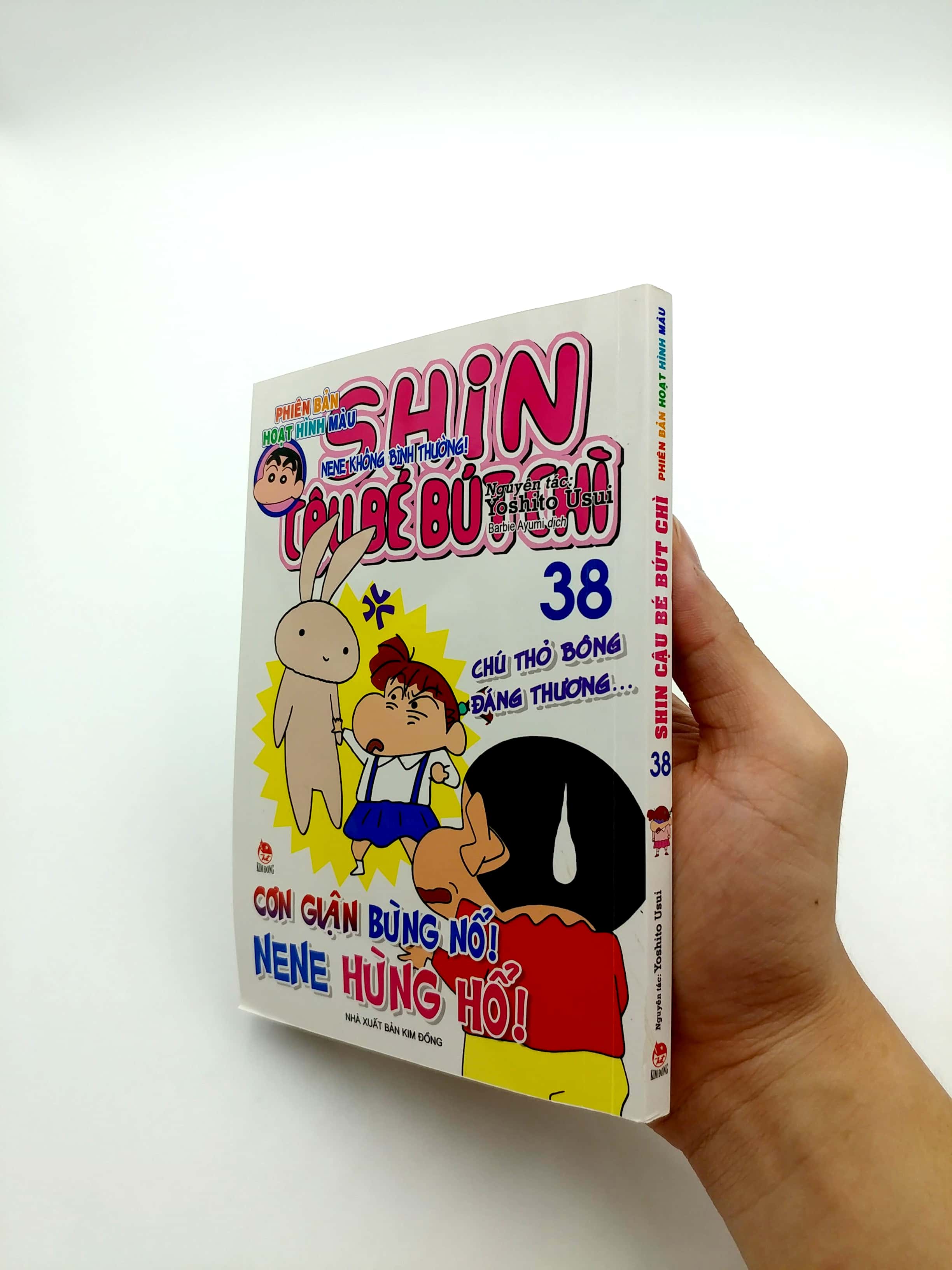 bộ shin - cậu bé bút chì - phiên bản hoạt hình màu - tập 38 (tái bản 2019)