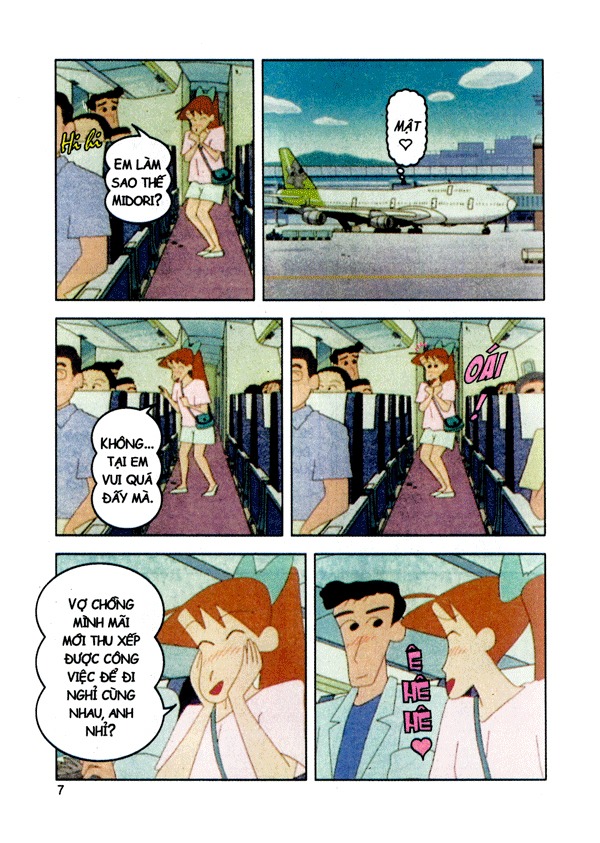 bộ shin - cậu bé bút chì - phiên bản hoạt hình màu - tập 45 - tuần trăng mật ở xứ sở kanguru (tái bản 2023)