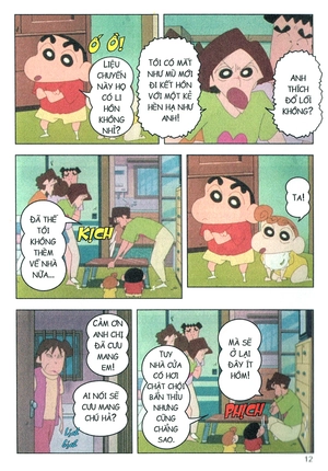 bộ shin - cậu bé bút chì - phiên bản hoạt hình màu - tập 46 (tái bản 2019)