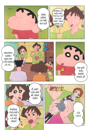 bộ shin - cậu bé bút chì - phiên bản hoạt hình màu - tập 46 (tái bản 2019)