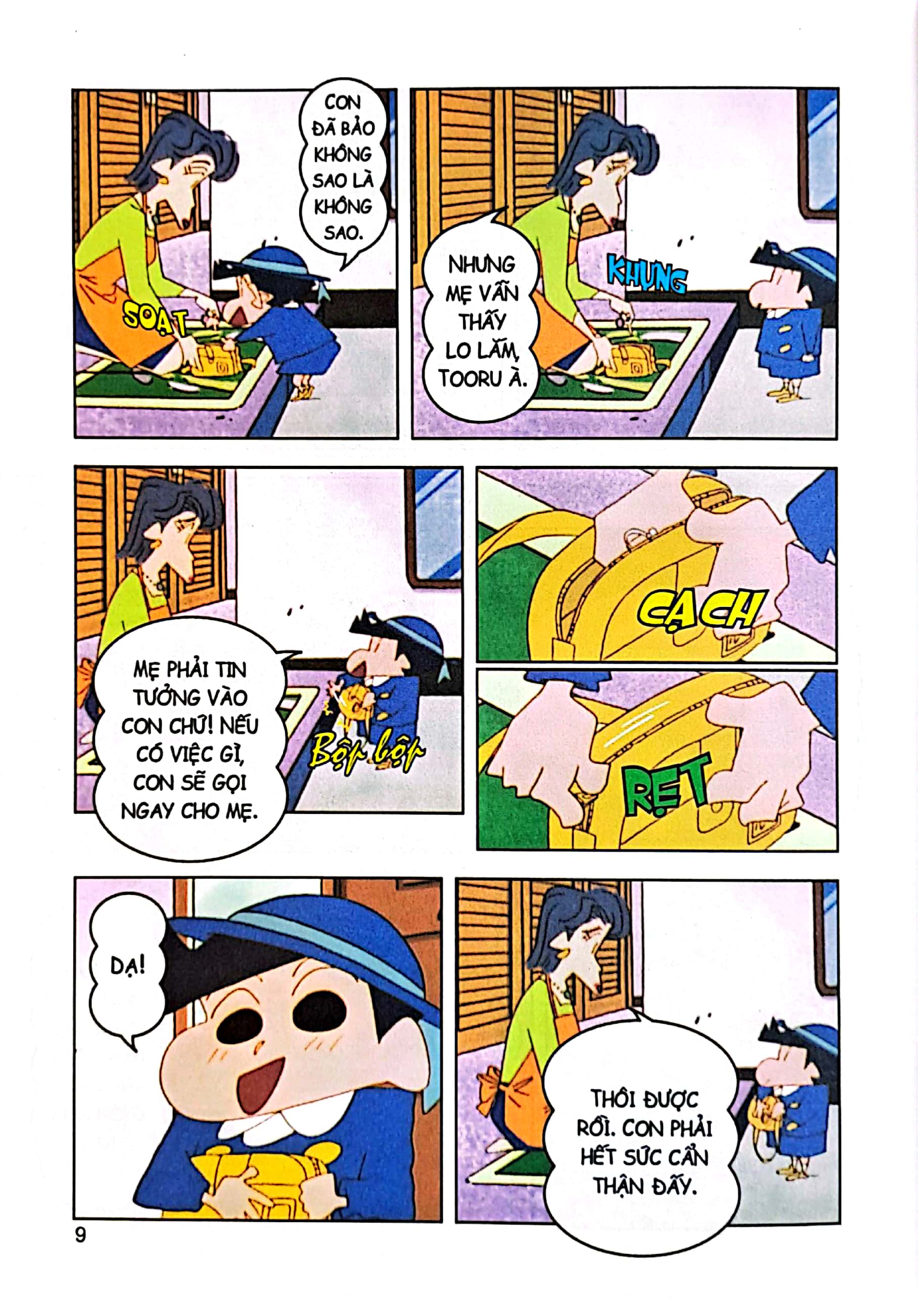 bộ shin - cậu bé bút chì - phiên bản hoạt hình màu - tập 50 - kazama tập làm người lớn (tái bản 2023)