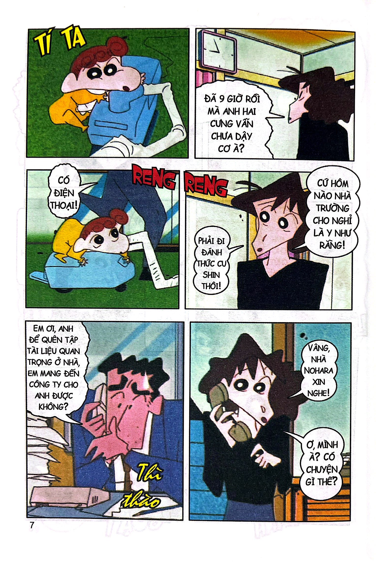 Bo
						
										
										Shin - Cau Be But Chi - Phien Ban Hoat Hinh Mau - Tap 6 - Vua Con Trung Kasukabe (Tai Ban 2024)