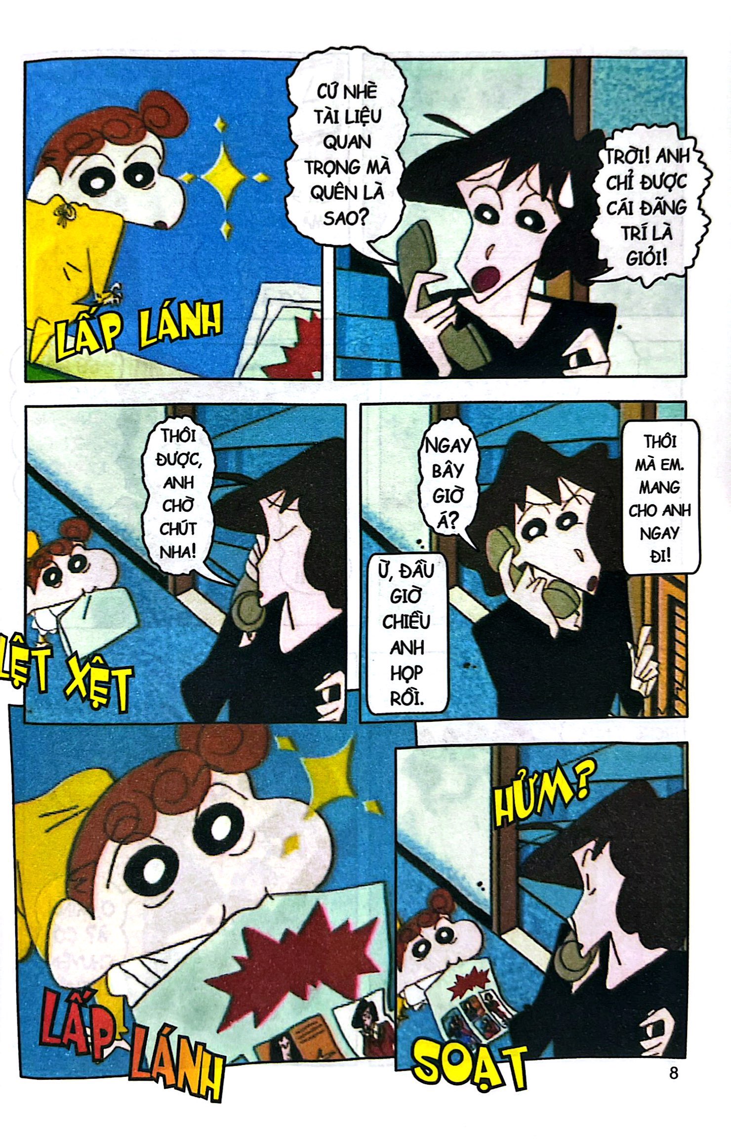 Bo
						
										
										Shin - Cau Be But Chi - Phien Ban Hoat Hinh Mau - Tap 6 - Vua Con Trung Kasukabe (Tai Ban 2024)