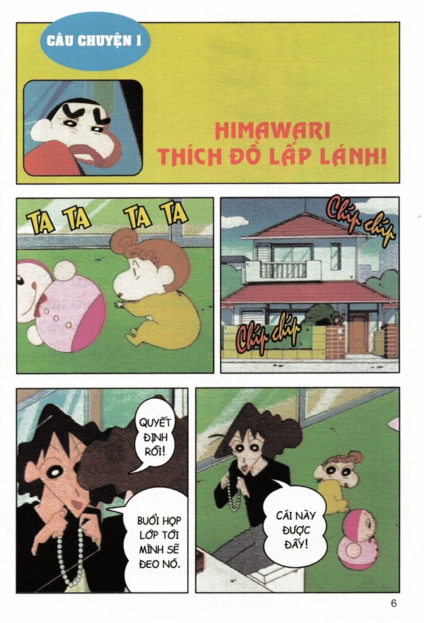 bộ shin - cậu bé bút chì - phiên bản hoạt hình màu - tập 7 - chị nanako yêu dấu (tái bản 2023)