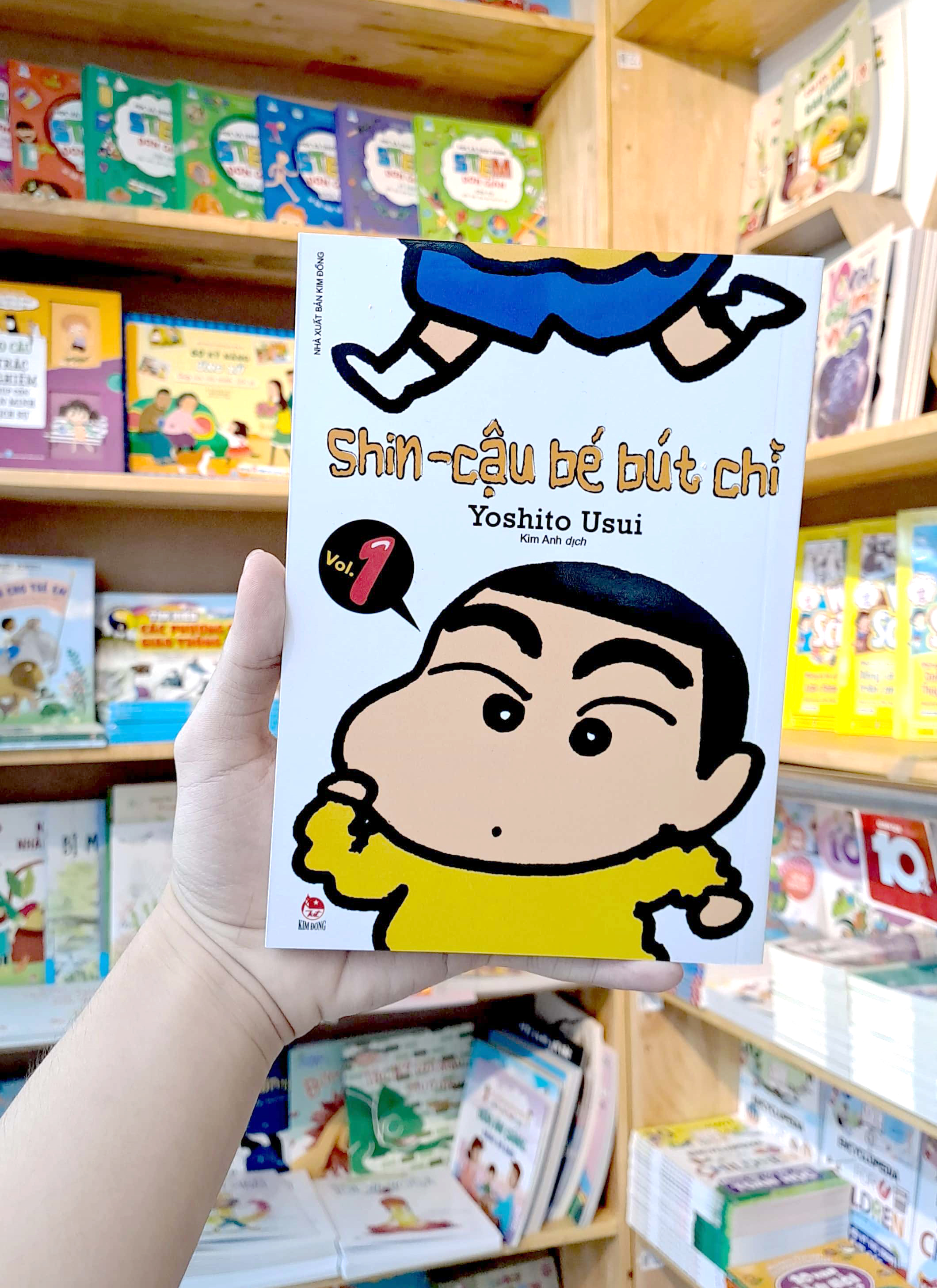 bộ shin - cậu bé bút chì - tập 1 (tái bản 2023)