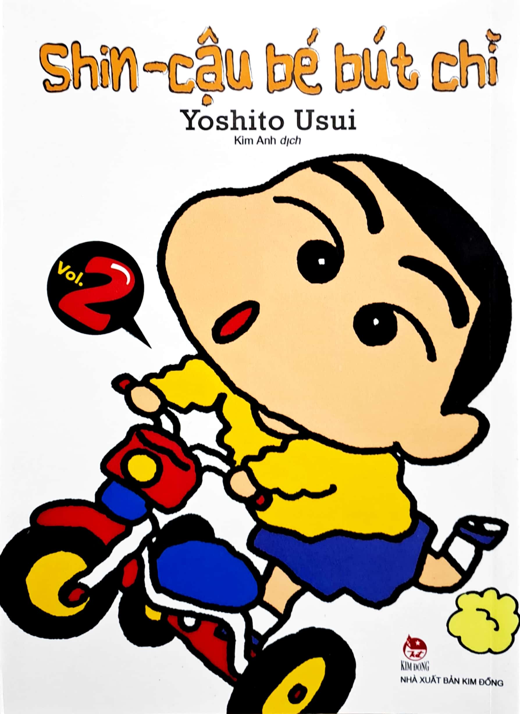 bộ shin - cậu bé bút chì - tập 2 (tái bản 2023)