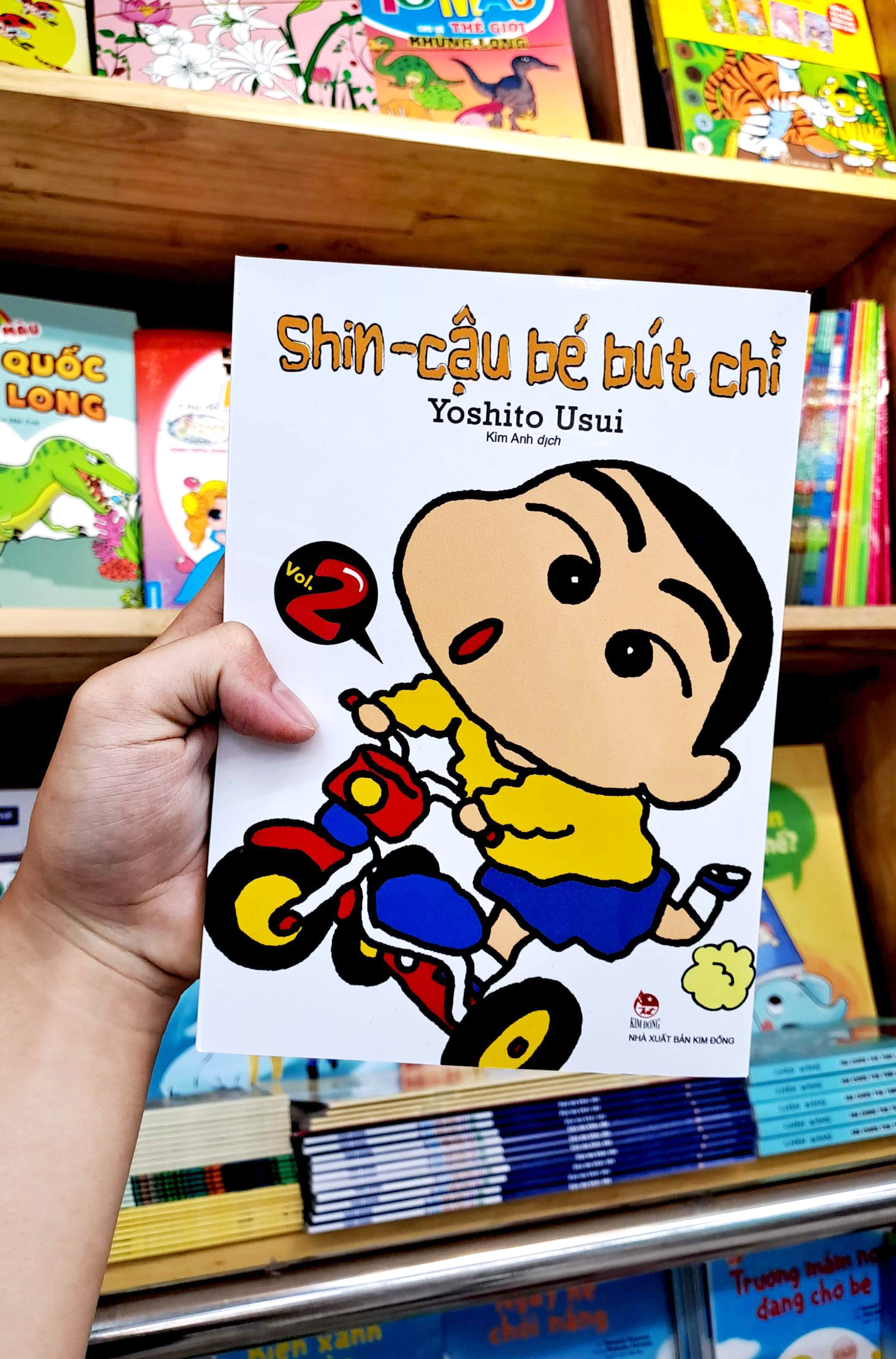 bộ shin - cậu bé bút chì - tập 2 (tái bản 2023)