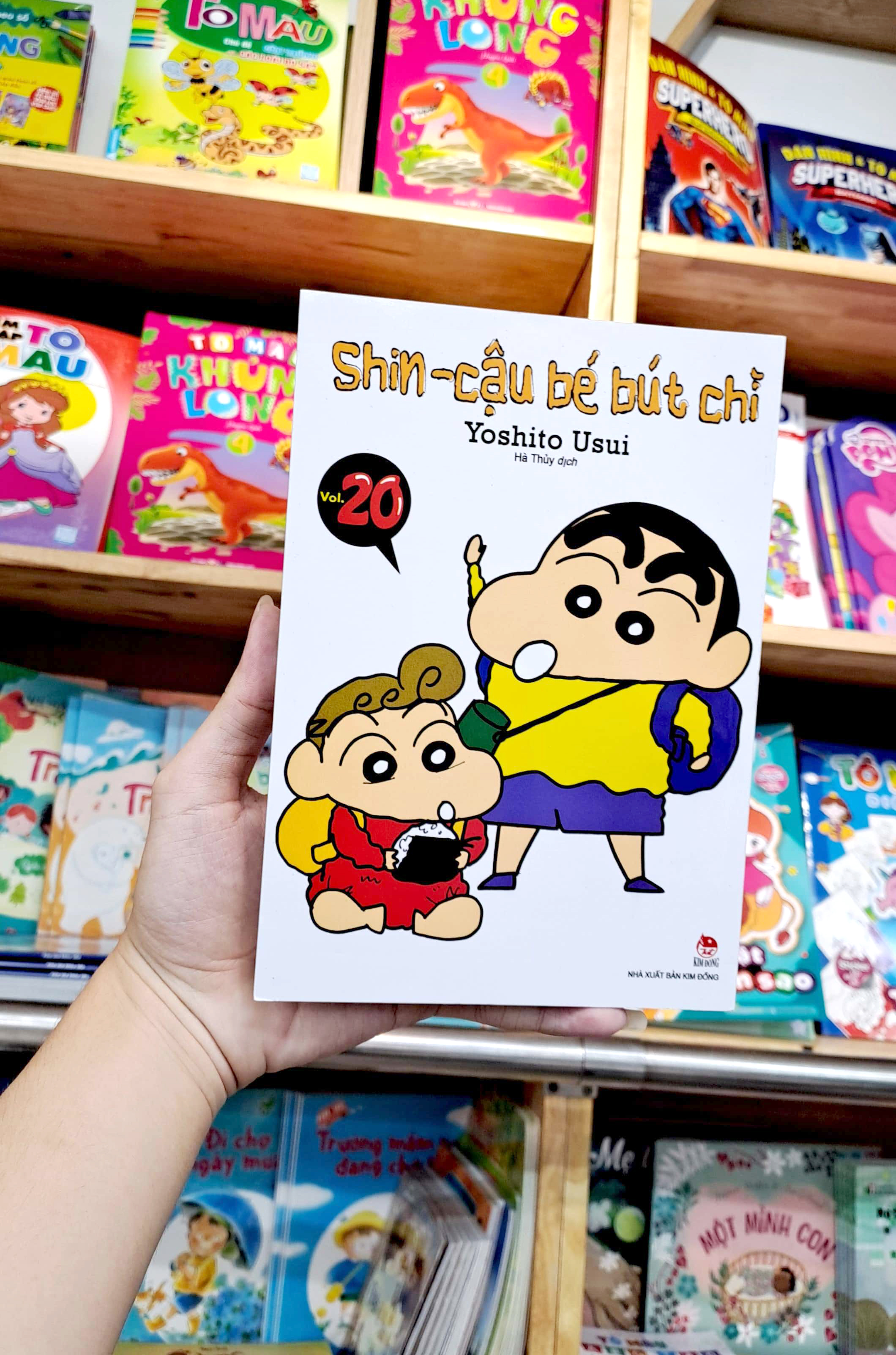 bộ shin - cậu bé bút chì - tập 20 (tái bản 2023)