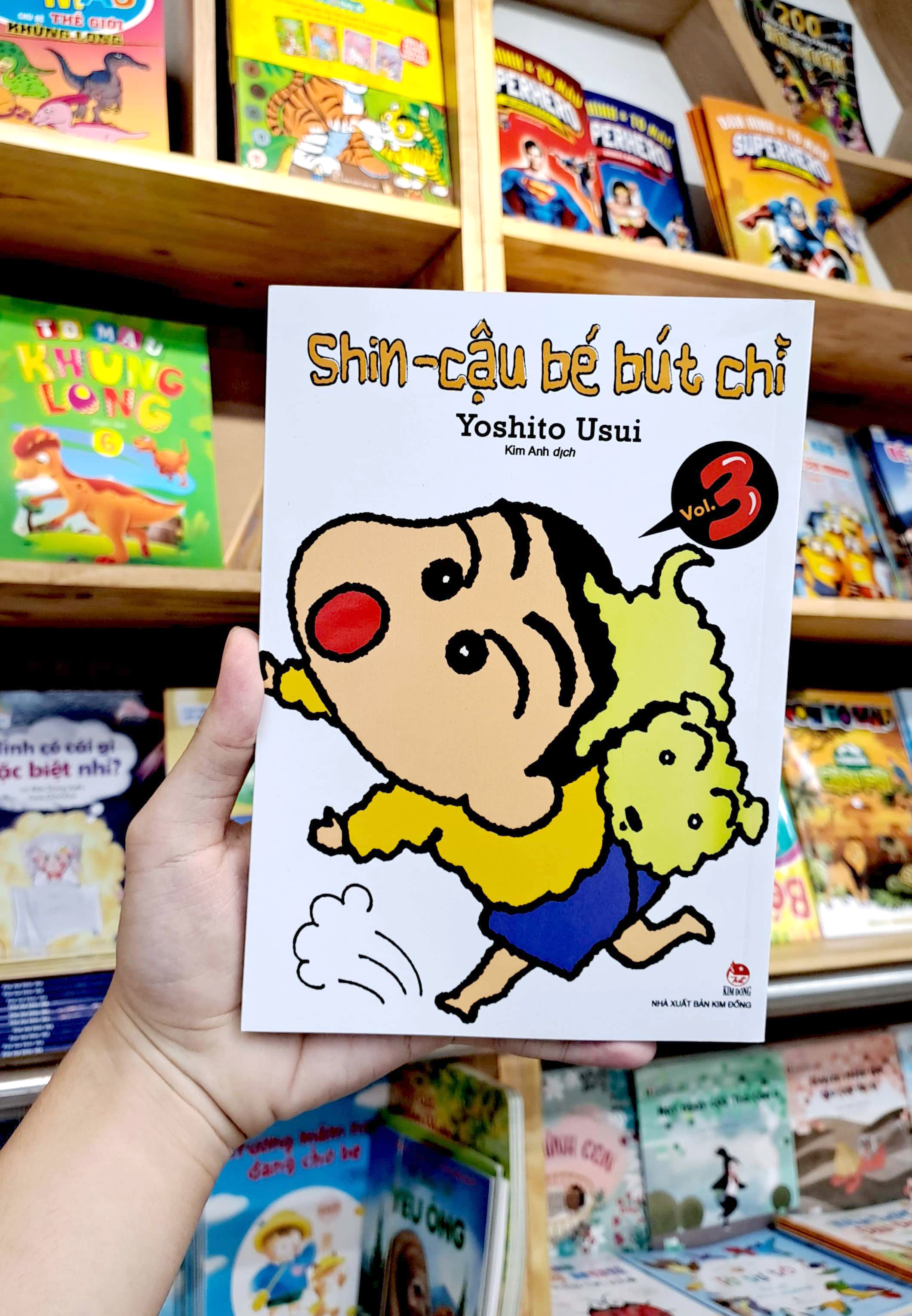 bộ shin - cậu bé bút chì - tập 3 (tái bản 2023)