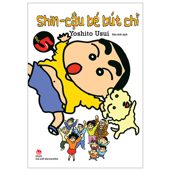 bộ shin - cậu bé bút chì - tập 5 (tái bản 2023)