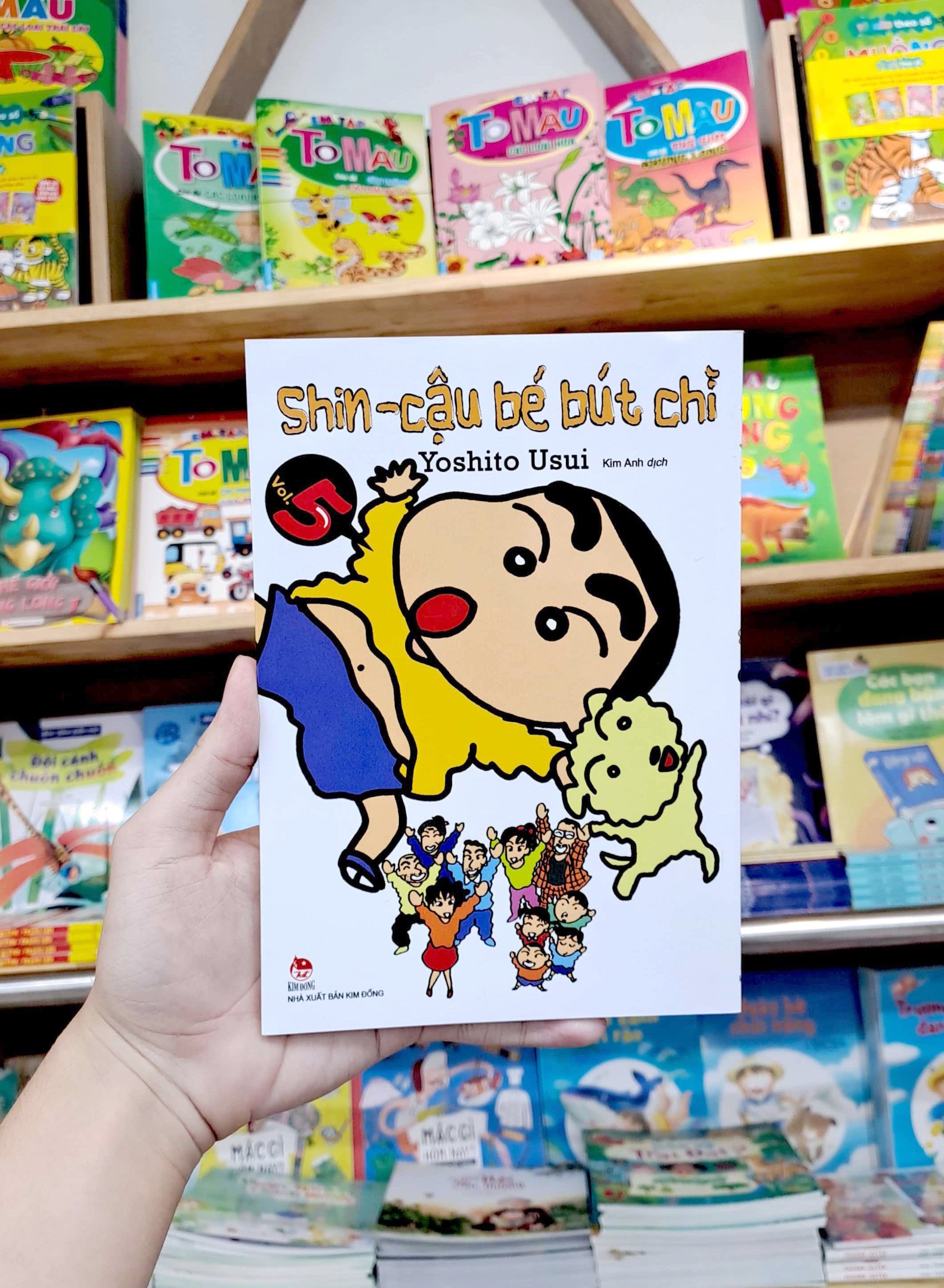 bộ shin - cậu bé bút chì - tập 5 (tái bản 2023)