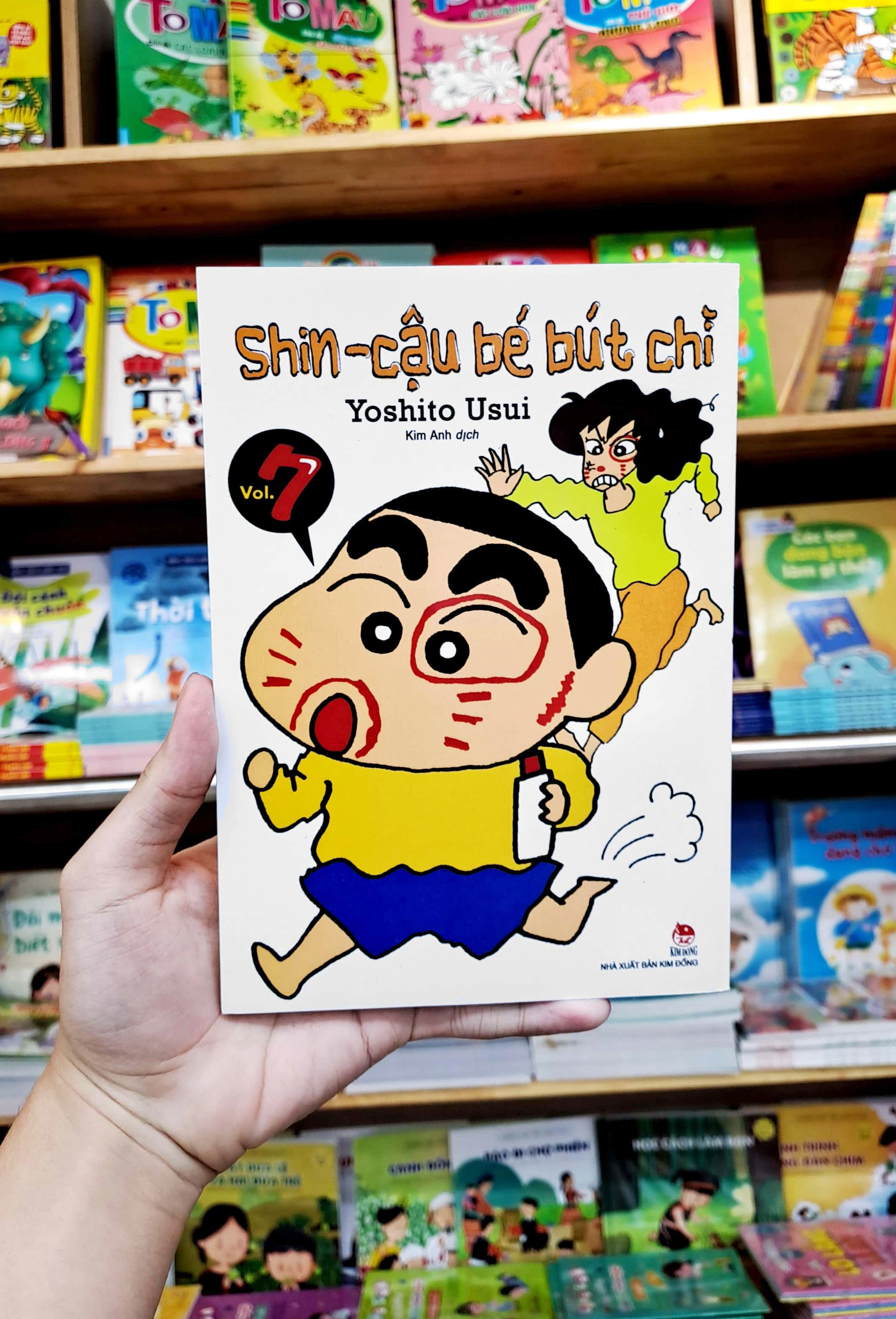 bộ shin - cậu bé bút chì - tập 7 (tái bản 2023)