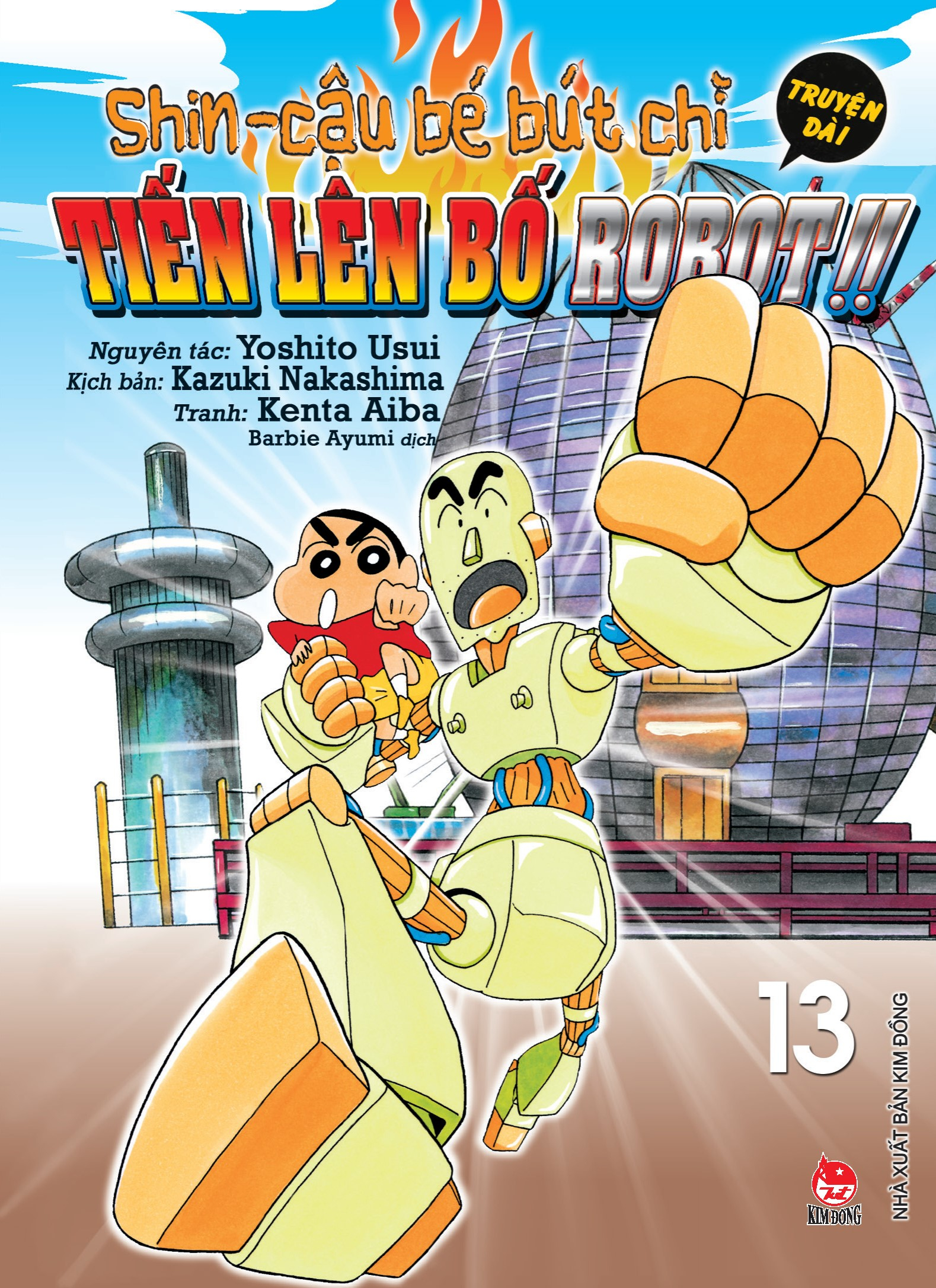Bo
						
										
										Shin - Cau Be But Chi - Truyen Dai - Tap 13 - Tien Len Bo Robot!!