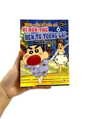 bộ shin - cậu bé bút chì - truyện dài - tập 6 - vị hôn thê đến từ tương lai (tái bản 2023)
