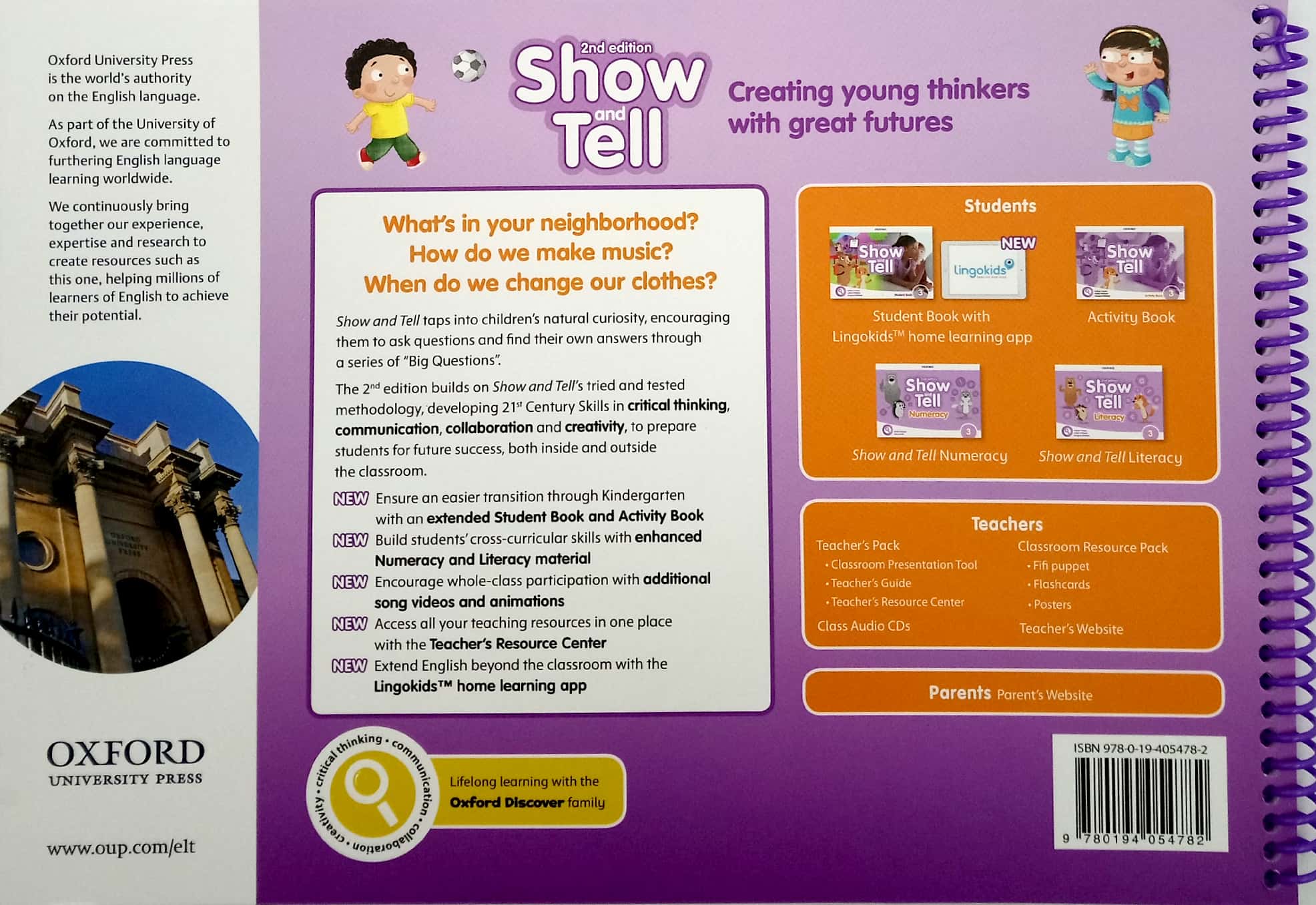 bộ show and tell: level 3: activity book, 2nd edition