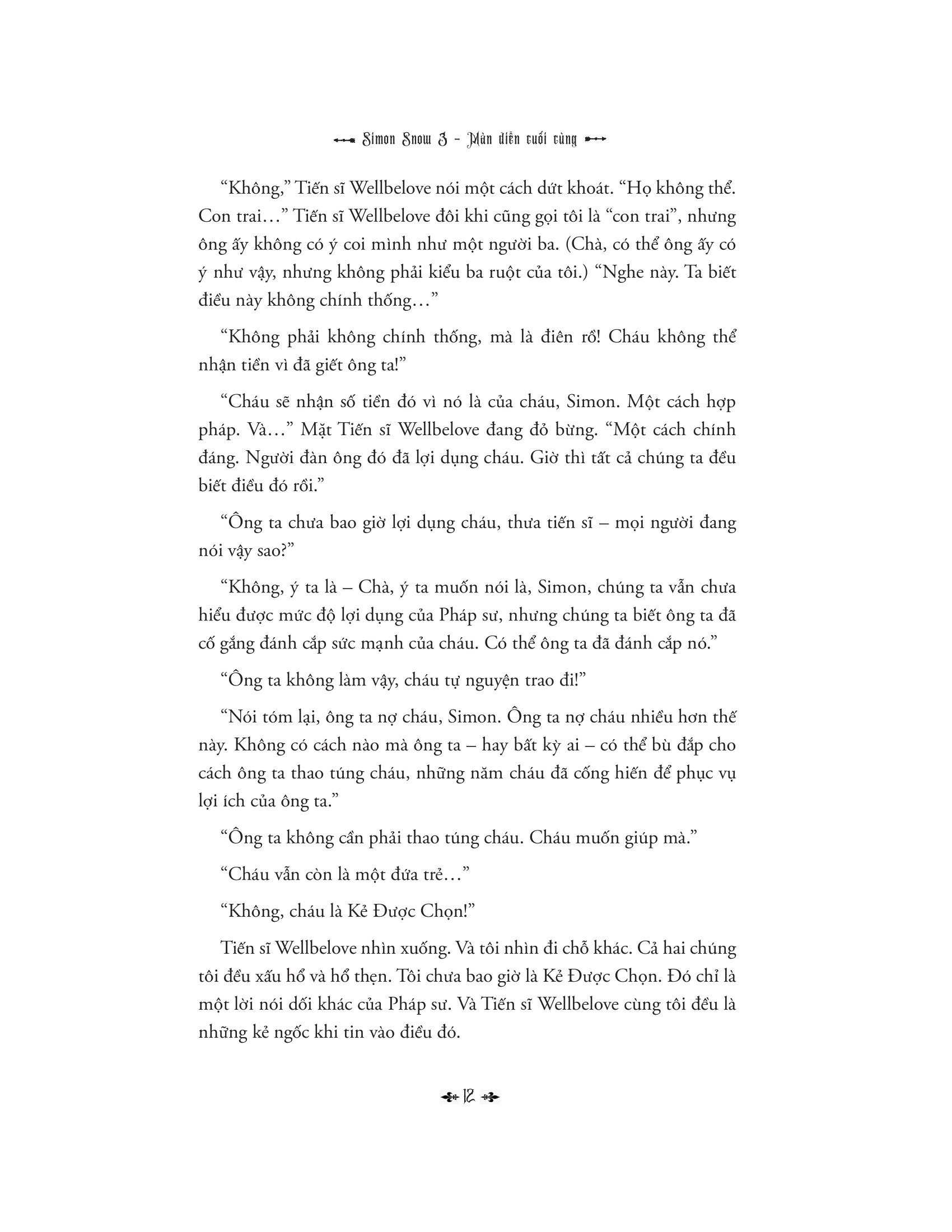 Bộ
						
										
										Simon Snow - Tập 3 - Màn Diễn Cuối Cùng