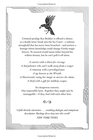 bộ six of crows book 1