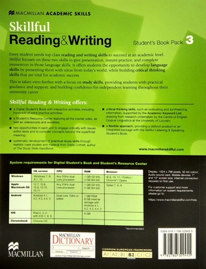bộ skillful level 3 reading & writing student's book & dsb pack