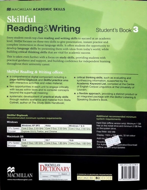 bộ skillful reading and writing student's book + digibook level 3