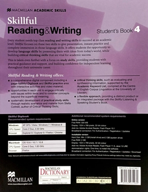 bộ skillful reading and writing student's book + digibook level 4