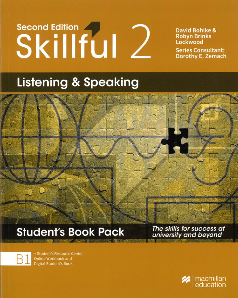 bộ skillful second edition level 2 listening & speaking student's book + digital student's book pack