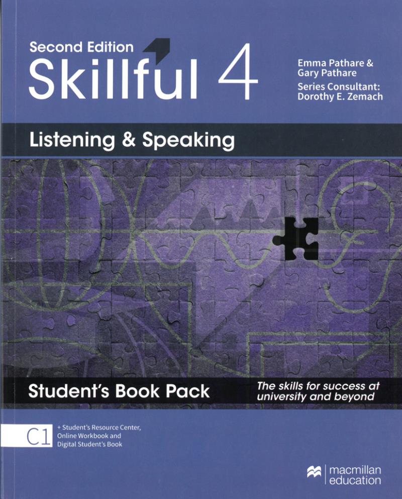 bộ skillful second edition level 4 listening & speaking student's book + digital student's book pack