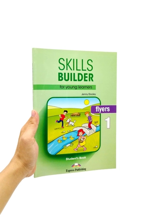 bộ skills builder for young learners flyers 1 - student's book with digibooks app