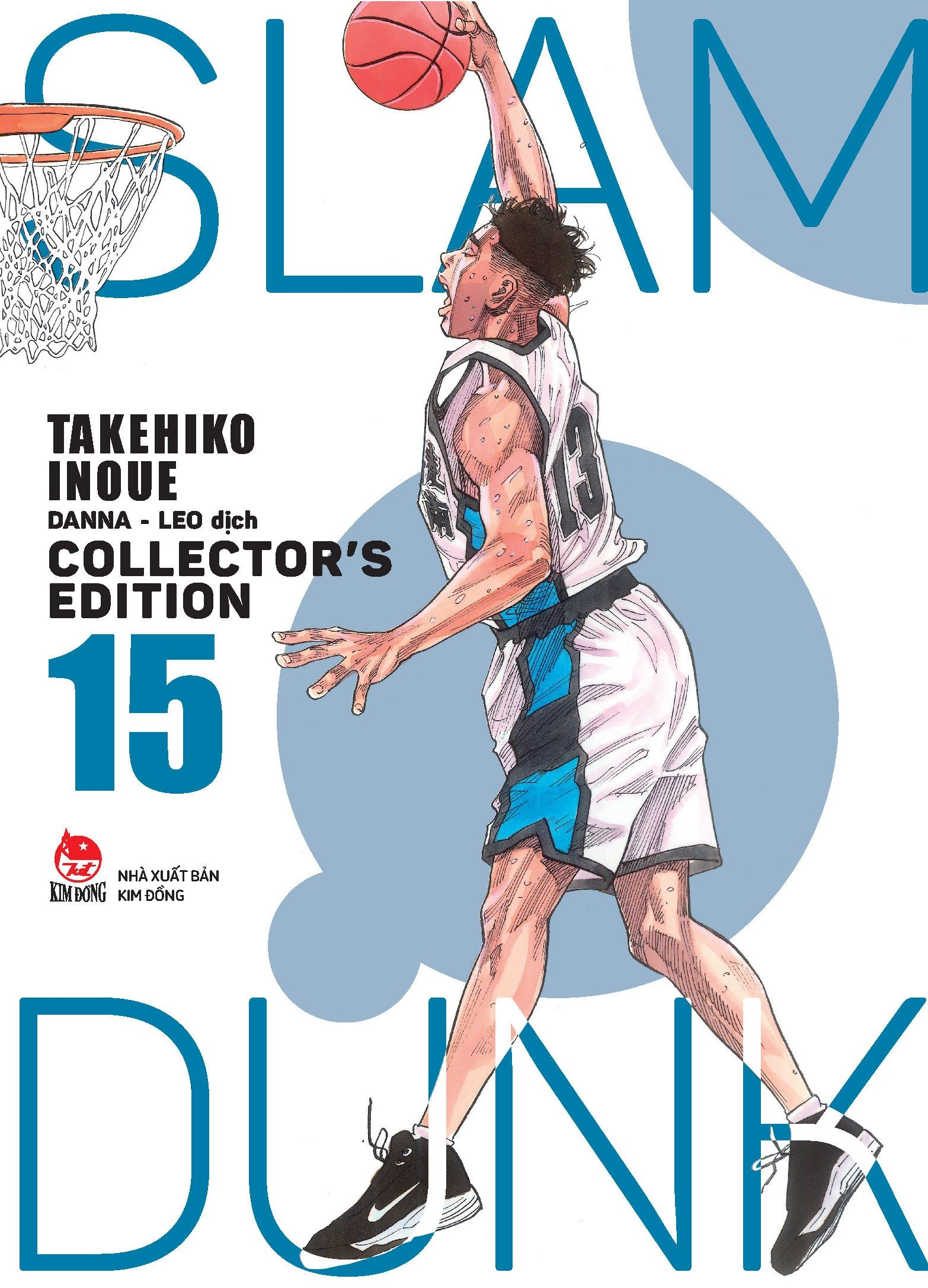 bộ slam dunk - deluxe edition - tập 15 - tặng kèm obi + bìa áo limited ngẫu nhiên
