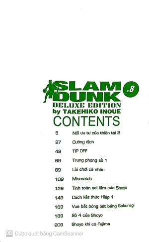 bộ slam dunk - deluxe edition - tập 8