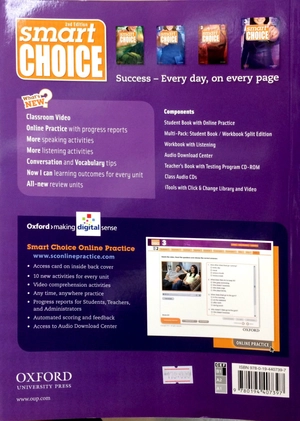 bộ smart choice 3 student book with online practice 2ed