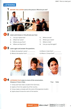 bộ smart choice level 1: student book with online practice 4th edition