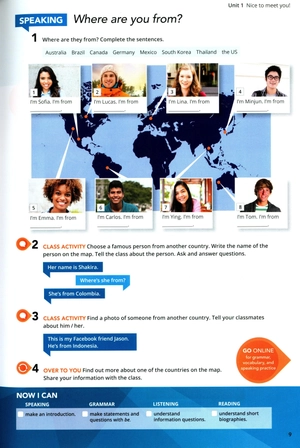 bộ smart choice level 1: student book with online practice 4th edition