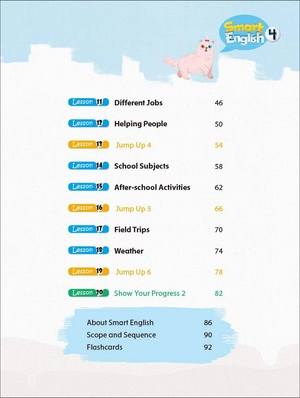 bộ smart english 4 student book + audio cd