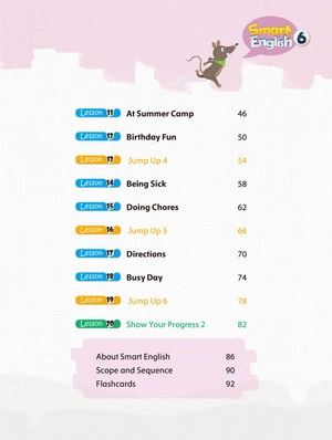 bộ smart english 6 student book + audio cd