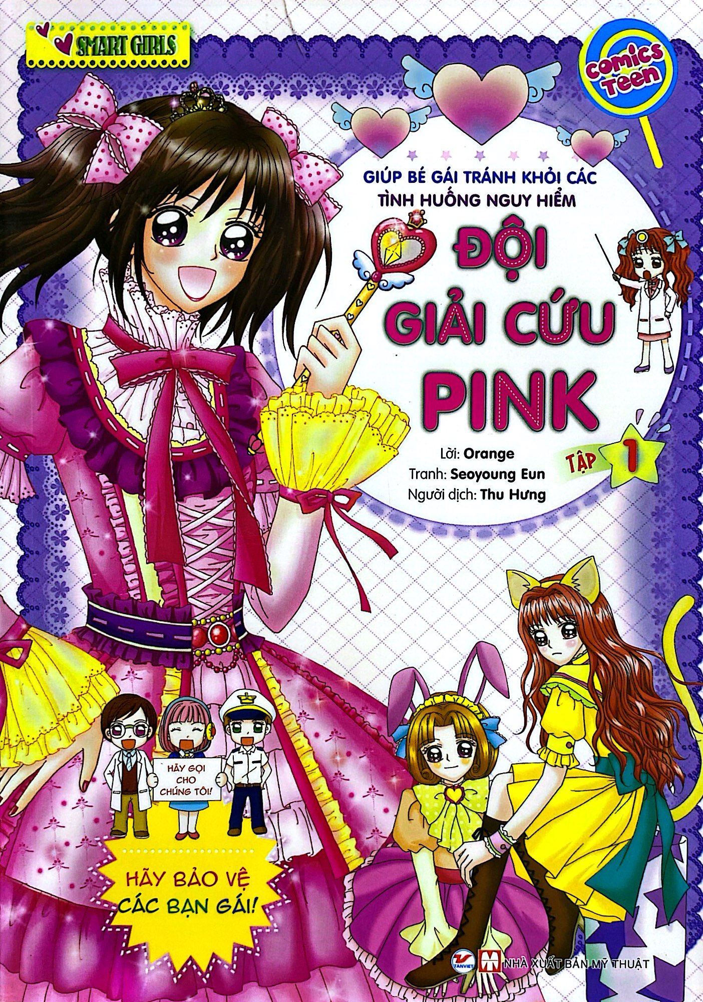 bộ smart girls - đội giải cứu pink tập 1