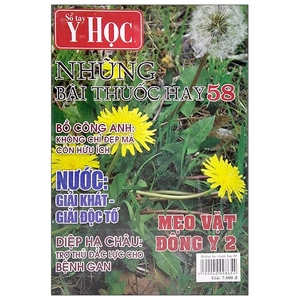 bộ sổ tay y học - những bài thuốc hay 58