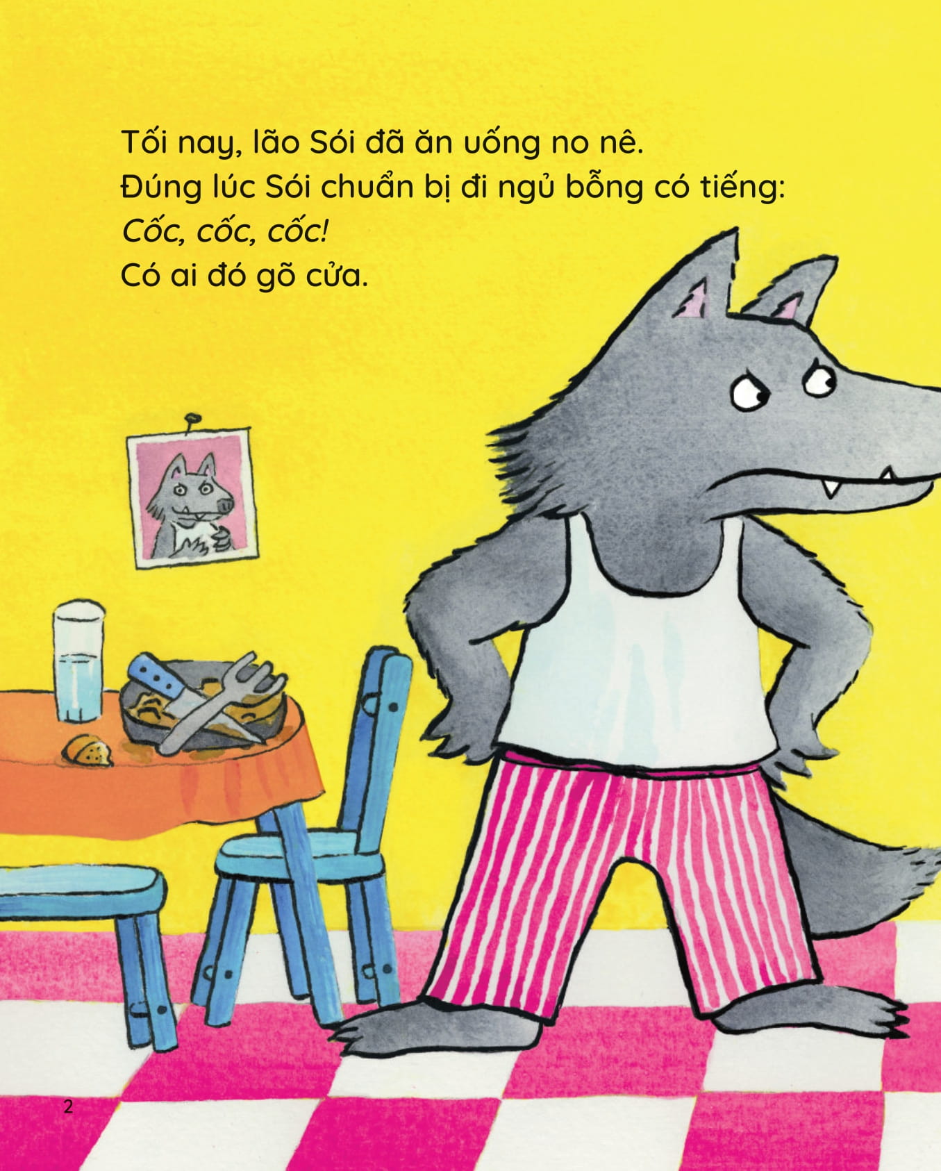 bố sói - con thỏ - ăn hay không ăn?