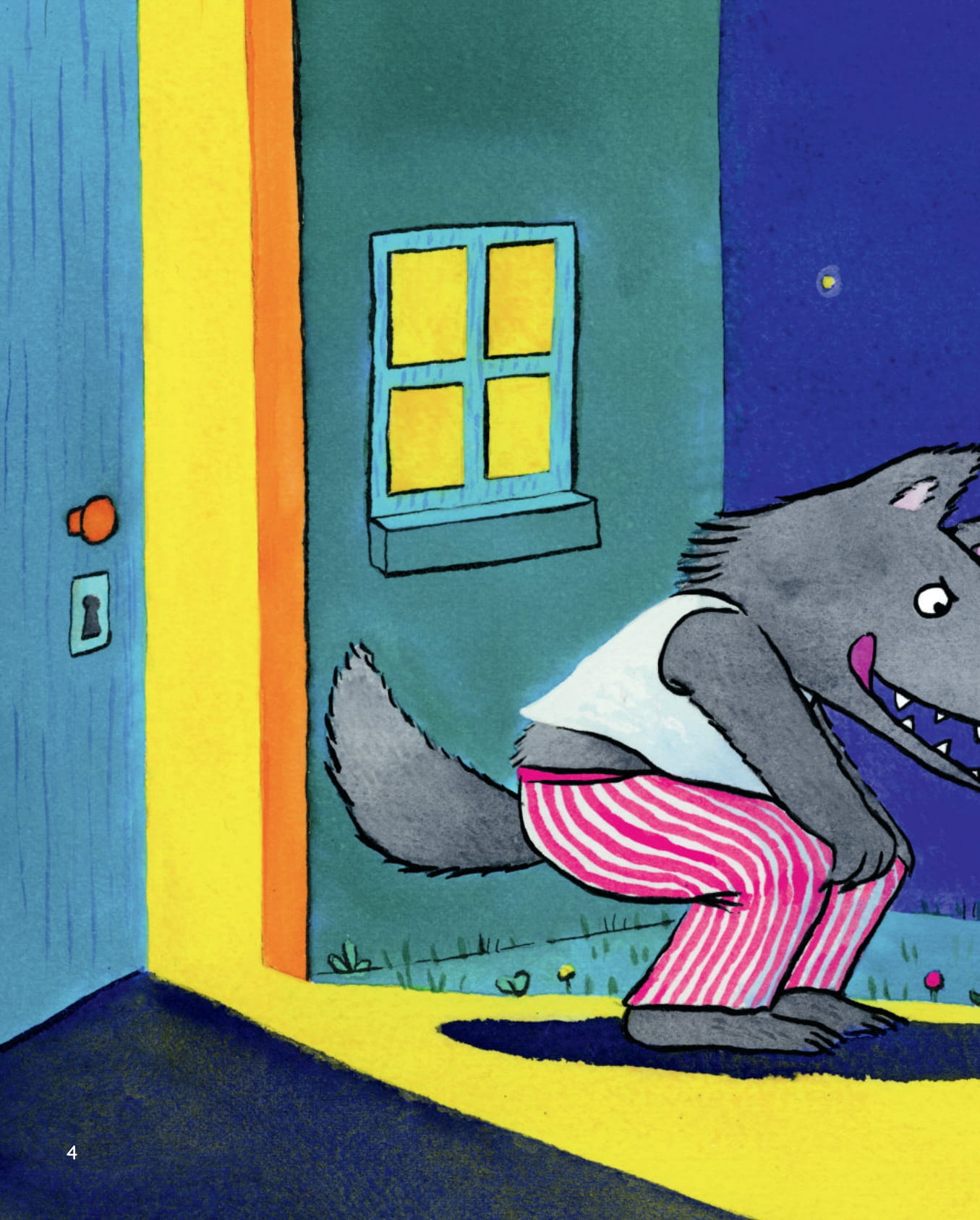 bố sói - con thỏ - ăn hay không ăn?