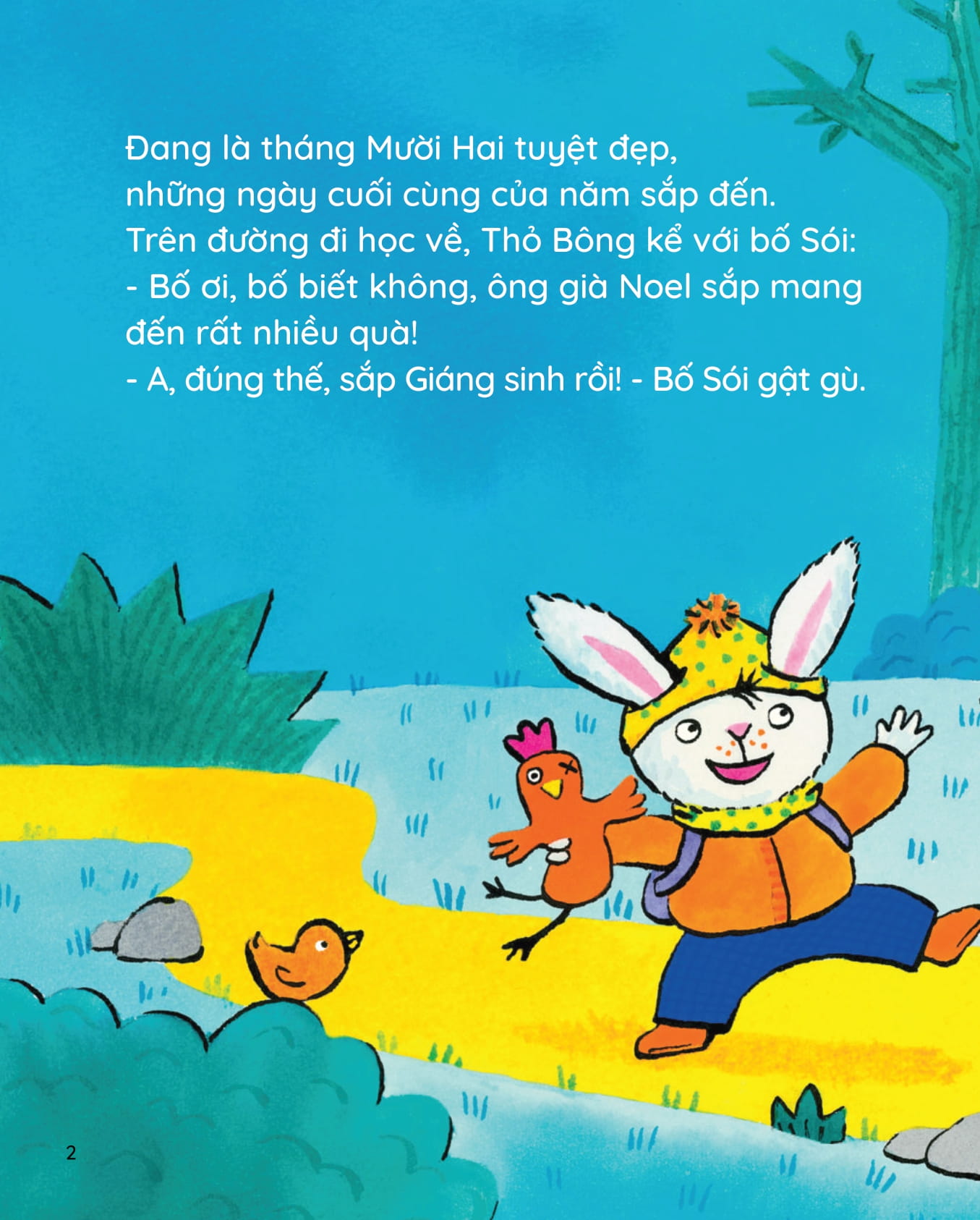 bố sói - con thỏ - bao giờ đến giáng sinh?