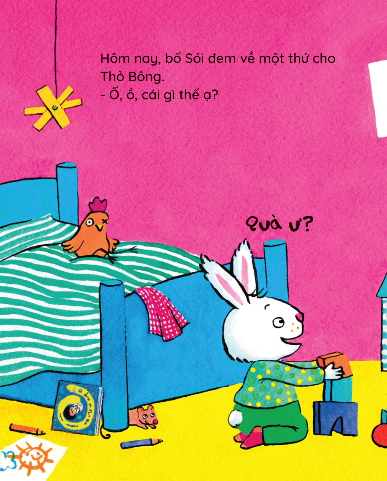 bố sói - con thỏ - bô để làm gì?