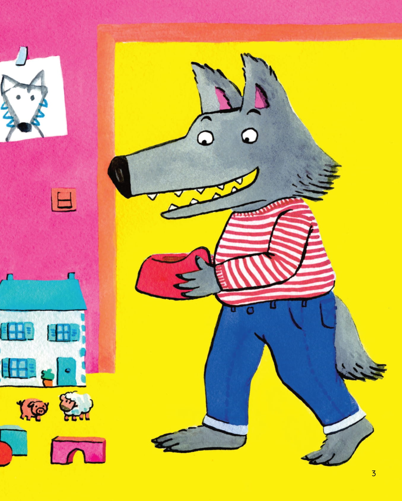 bố sói - con thỏ - bô để làm gì?