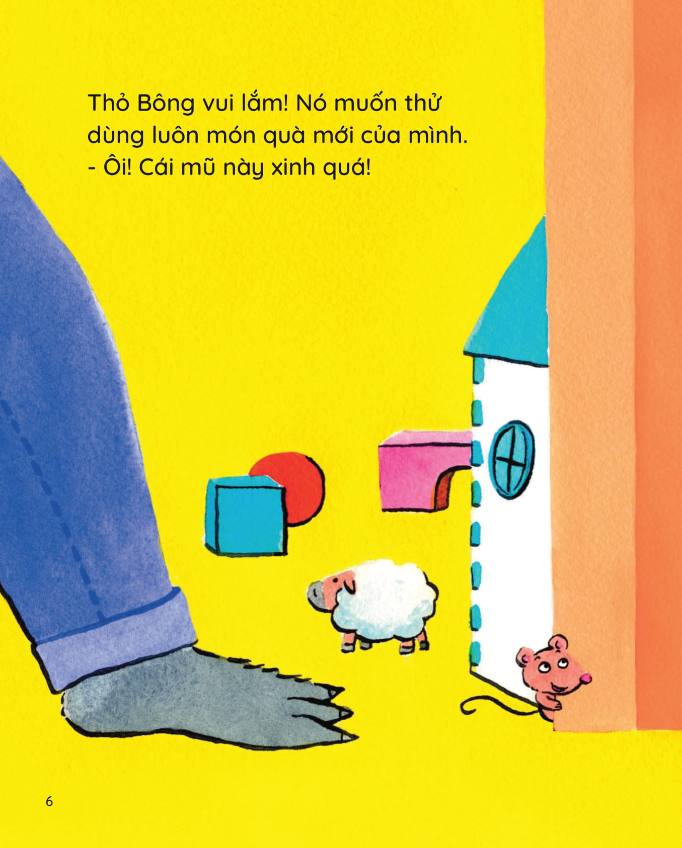 bố sói - con thỏ - bô để làm gì?