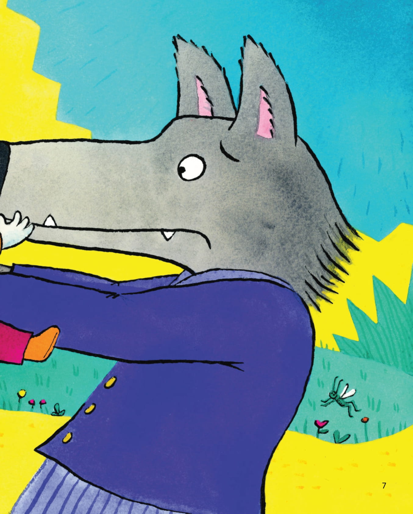 bố sói - con thỏ - đón con sớm nhé!