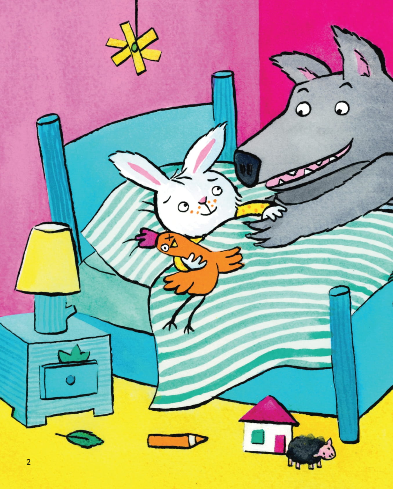 bố sói - con thỏ - ngủ đi con yêu!