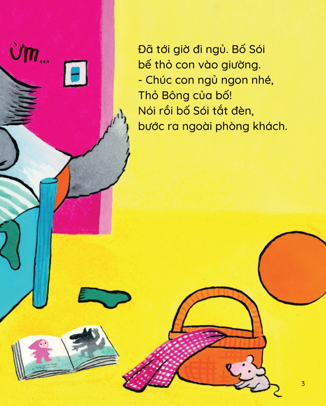 bố sói - con thỏ - ngủ đi con yêu!