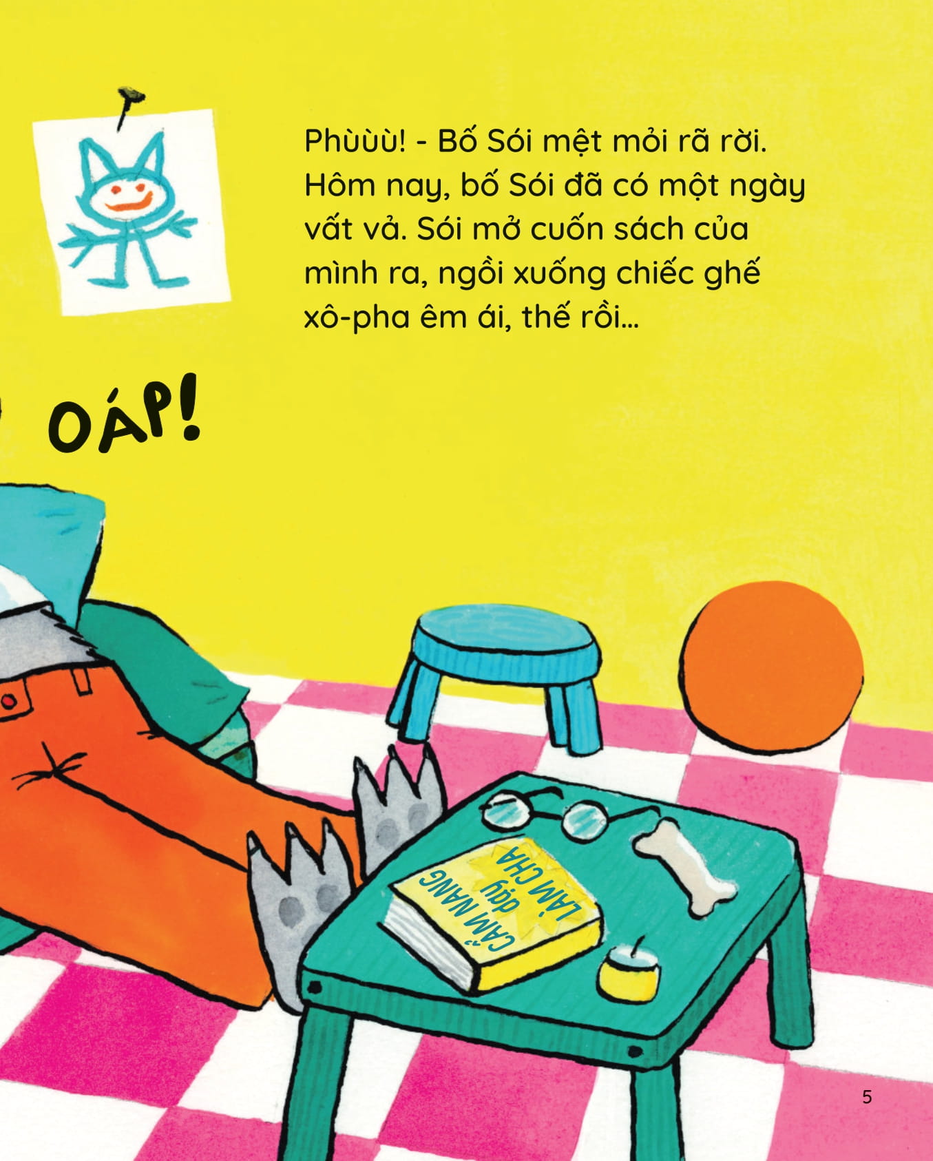 bố sói - con thỏ - ngủ đi con yêu!